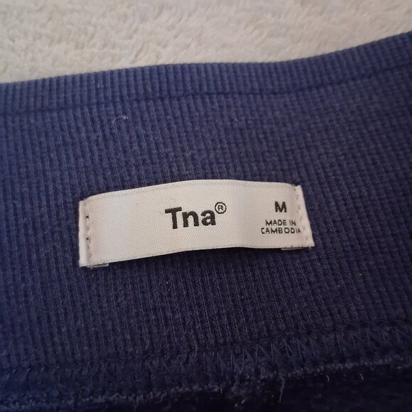 Aritzia TNA Navy Blue Jogger Sweatpants Women's Medium - Picture 5 of 13